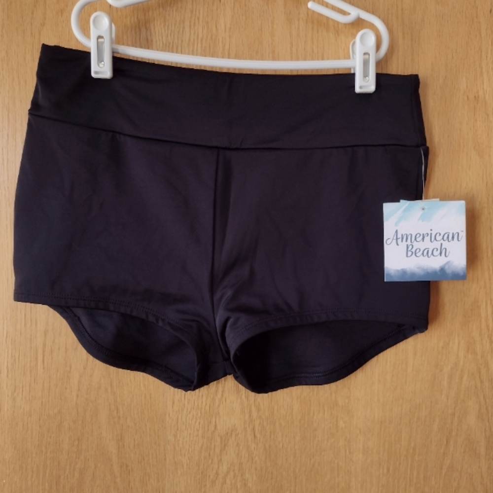 American Beach Shortie Swim Suit Bottoms Size Small